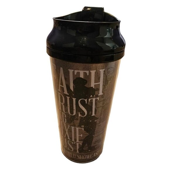 Disney Epcot World Showcase Faith Trust Pixie Dust Tinkerbell Glitter Tumbler - Picture 3 of 7